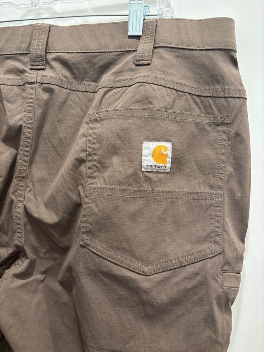 Carhartt Brown Cargo Work Pants for Men 36X32 - Picture 7 of 7